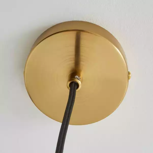 Dunelm Amber Retro 1 Light Pendant Ceiling Fitting 6 Dunelm Amber Retro 1 Light Pendant Ceiling Fitting - Image 4