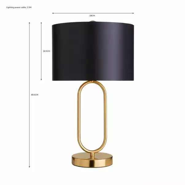 Dunelm Hanna Table Lamp 7 Dunelm Hanna Table Lamp - Image 5