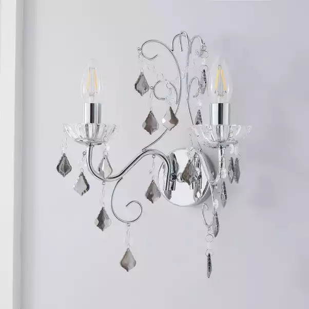 Dunelm Sophy 2 Light Wall Light 4 Dunelm Sophy 2 Light Wall Light - Image 2