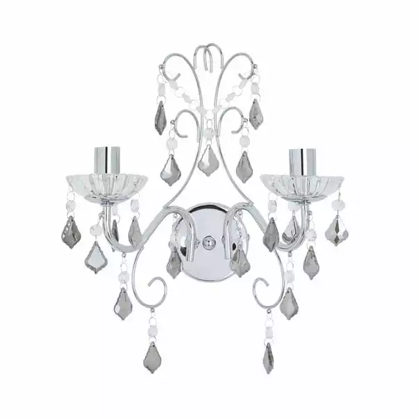 Dunelm Sophy 2 Light Wall Light 6 Dunelm Sophy 2 Light Wall Light - Image 4
