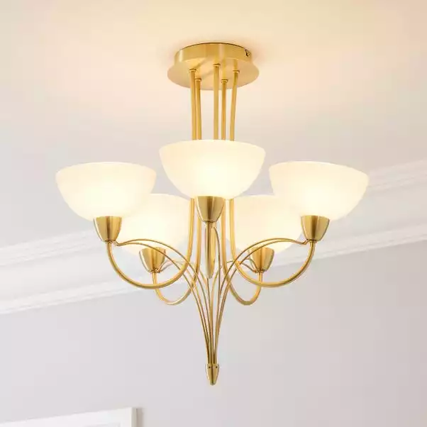 Dunelm Buville 5 Light Ceiling Fitting 3 Dunelm Buville 5 Light Ceiling Fitting