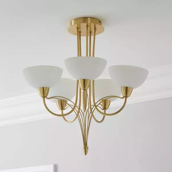 Dunelm Buville 5 Light Ceiling Fitting 4 Dunelm Buville 5 Light Ceiling Fitting - Image 2