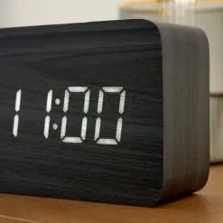 Dunelm Modern Digital LED Alarm Clock 6 Dunelm Modern Digital LED Alarm Clock -all lighting Sales Store 30732001 alt01
