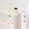 Dunelm Rainbow Flex 5 Light Spider Ceiling Fitting 1 Dunelm Rainbow Flex 5 Light Spider Ceiling Fitting -all lighting Sales Store 30733517