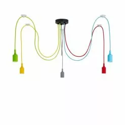 Dunelm Rainbow Flex 5 Light Spider Ceiling Fitting 12 Dunelm Rainbow Flex 5 Light Spider Ceiling Fitting -all lighting Sales Store 30733517 alt05