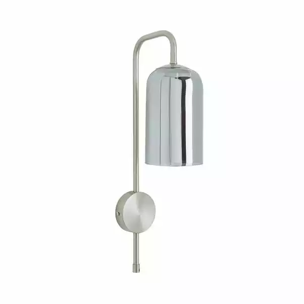 Dunelm Palazzo Chrome Easy Fit Plug In Wall Light 7 Dunelm Palazzo Chrome Easy Fit Plug In Wall Light - Image 5