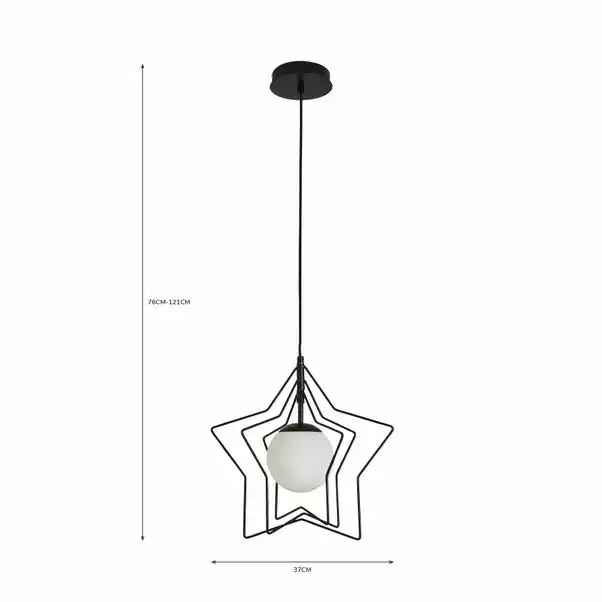 Dunelm Star Ceiling Fitting 7 Dunelm Star Ceiling Fitting - Image 5