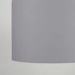 Dunelm Luna Drum Lamp Shade 20cm Dove Grey 8 Dunelm Luna Drum Lamp Shade 20cm Dove Grey -all lighting Sales Store 30734628 alt02