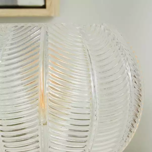 Dunelm Colleen Glass 15cm Table Lamp 5 Dunelm Colleen Glass 15cm Table Lamp - Image 3