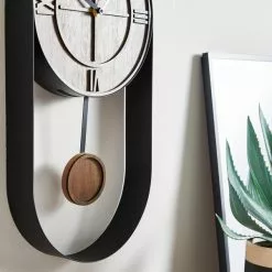 Dunelm Fulton Pendulum Clock -all lighting Sales Store 30739762 alt02