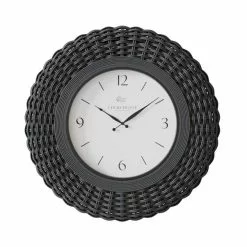 Dunelm Churchgate Wicker Silent Clock