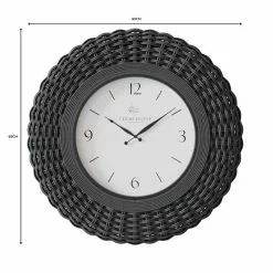 Dunelm Churchgate Wicker Silent Clock 7 Dunelm Churchgate Wicker Silent Clock -all lighting Sales Store 30739763 alt03