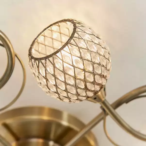 Vogue Lighting Vogue Malden 5 Light Flush Ceiling Fitting 7 Vogue Lighting Vogue Malden 5 Light Flush Ceiling Fitting - Image 5