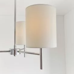 Vogue Lighting Vogue Dewey Chrome 3 Light Flush Ceiling Fitting -all lighting Sales Store 30743005 alt05