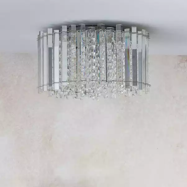 Vogue Lighting Vogue Crystal Blessing 4 Light Flush Ceiling Fitting 4 Vogue Lighting Vogue Crystal Blessing 4 Light Flush Ceiling Fitting - Image 2