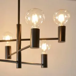 Vogue Lighting Vogue Forsan 6 Light Flush Chandelier -all lighting Sales Store 30743078 alt04