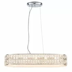 Vogue Lighting Vogue Crystal Armoury Integrated LED Diner Ceiling Fitting 75cm 13 Vogue Lighting Vogue Crystal Armoury Integrated LED Diner Ceiling Fitting 75cm -all lighting Sales Store 30743084 alt05