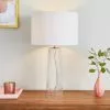 Dunelm Aero Ribbed Glass Table Lamp 1 Dunelm Aero Ribbed Glass Table Lamp -all lighting Sales Store 30752886