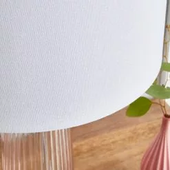 Dunelm Aero Ribbed Glass Table Lamp 10 Dunelm Aero Ribbed Glass Table Lamp -all lighting Sales Store 30752886 alt03