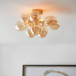 Vogue Lighting Vogue Dianthe 3 Light Ceiling Fitting