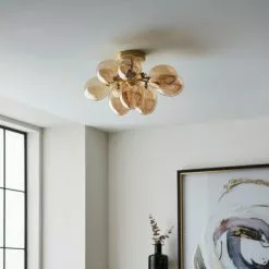 Vogue Lighting Vogue Dianthe 3 Light Ceiling Fitting 11 Vogue Lighting Vogue Dianthe 3 Light Ceiling Fitting -all lighting Sales Store 30752910 alt03