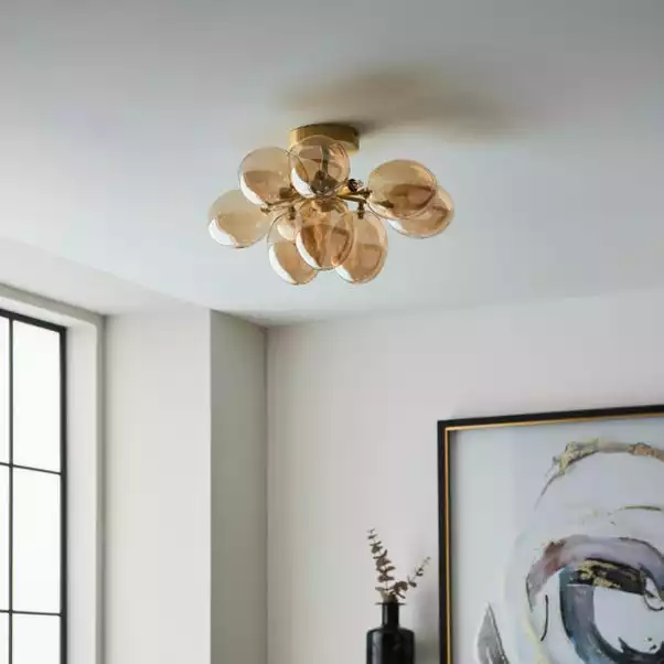 Vogue Lighting Vogue Dianthe 3 Light Ceiling Fitting 6 Vogue Lighting Vogue Dianthe 3 Light Ceiling Fitting - Image 4
