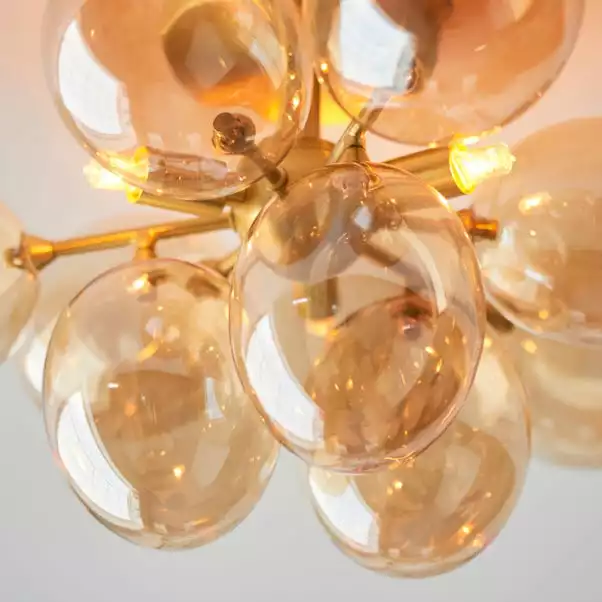 Vogue Lighting Vogue Dianthe 3 Light Ceiling Fitting 7 Vogue Lighting Vogue Dianthe 3 Light Ceiling Fitting - Image 5