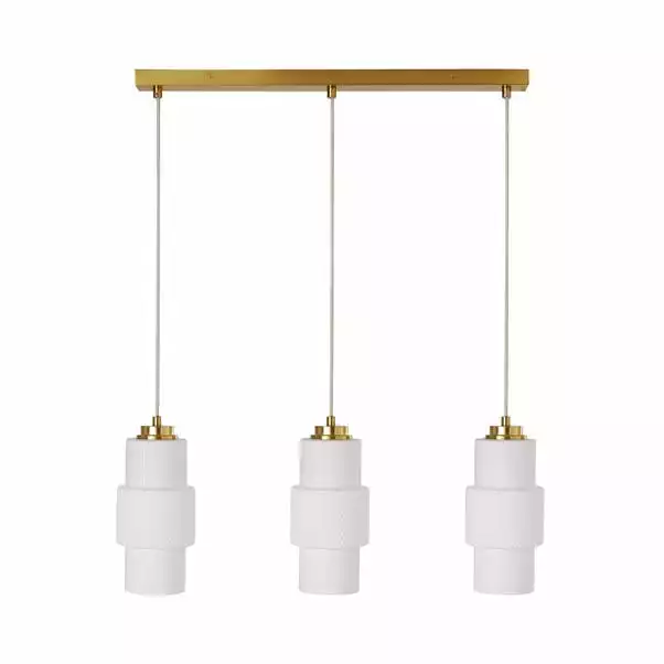 Dunelm Elena 3 Light Diner Ceiling Fitting 7 Dunelm Elena 3 Light Diner Ceiling Fitting - Image 5