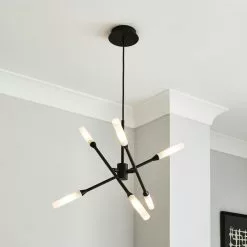 Elements Fontain 6 Light Ceiling Fitting