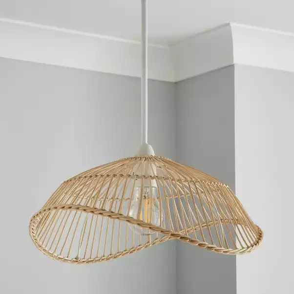 Elements Jaula Easy Fit Rattan Pendant 4 Elements Jaula Easy Fit Rattan Pendant - Image 2