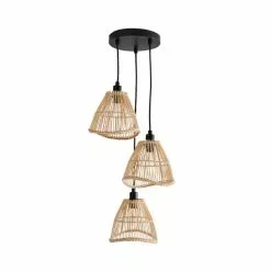 Elements Jaula 3 Light Rattan Cluster Fitting 12 Elements Jaula 3 Light Rattan Cluster Fitting -all lighting Sales Store 30752931 alt05