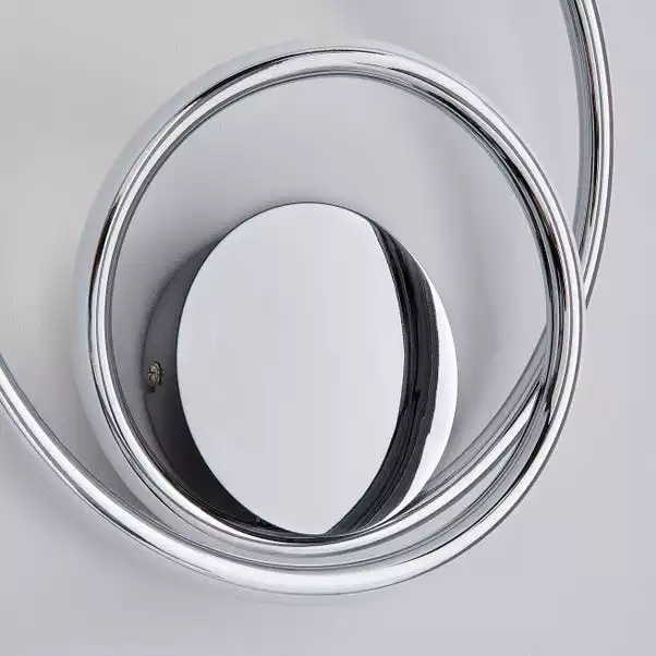 Dunelm Langdon Chrome Integrated LED Bathroom Wall Light 6 Dunelm Langdon Chrome Integrated LED Bathroom Wall Light - Image 4