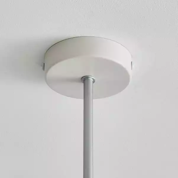 Dunelm Vevo 3 Light Semi Flush Ceiling Fitting 6 Dunelm Vevo 3 Light Semi Flush Ceiling Fitting - Image 4