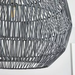 Dunelm Wicker Woven Easy Fit Pendant 10 Dunelm Wicker Woven Easy Fit Pendant -all lighting Sales Store 30753142 alt02