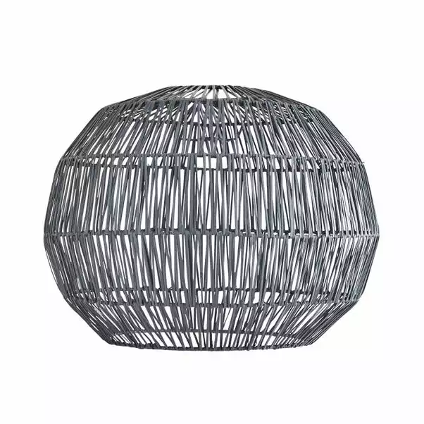 Dunelm Wicker Woven Easy Fit Pendant 6 Dunelm Wicker Woven Easy Fit Pendant - Image 4