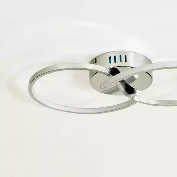 Dunelm Infinity LED Ceiling Fitting 5 Dunelm Infinity LED Ceiling Fitting - Image 3