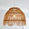 Dunelm Miah Rattan Easy Fit Pendant 1 Dunelm Miah Rattan Easy Fit Pendant -all lighting Sales Store 30753345