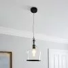 Dunelm Lenny 1 Light Black Ceiling Fitting 2 Dunelm Lenny 1 Light Black Ceiling Fitting -all lighting Sales Store 30753350