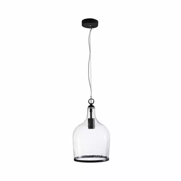 Dunelm Lenny 1 Light Black Ceiling Fitting 7 Dunelm Lenny 1 Light Black Ceiling Fitting - Image 5