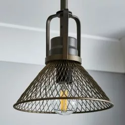 Dunelm Nicholas 3 Light Industrial Ceiling Fitting -all lighting Sales Store 30753354 alt02