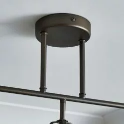 Dunelm Nicholas 3 Light Industrial Ceiling Fitting -all lighting Sales Store 30753354 alt03