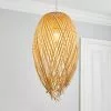Dunelm Jasmine Rattan Easy Fit Pendant 1 Dunelm Jasmine Rattan Easy Fit Pendant -all lighting Sales Store 30753360