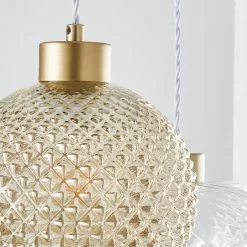 Dunelm Elodie 3 Light Cluster Ceiling Fitting -all lighting Sales Store 30753363 alt02