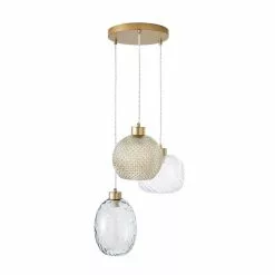 Dunelm Elodie 3 Light Cluster Ceiling Fitting -all lighting Sales Store 30753363 alt05