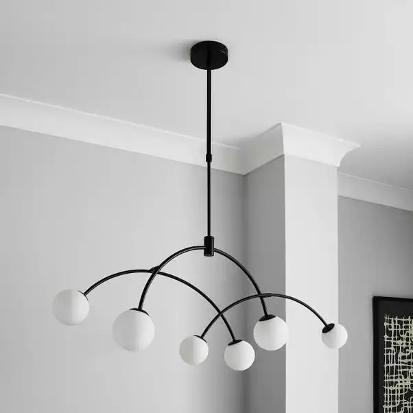 Dunelm Gigi 6 Light Ceiling Fitting 4 Dunelm Gigi 6 Light Ceiling Fitting - Image 2