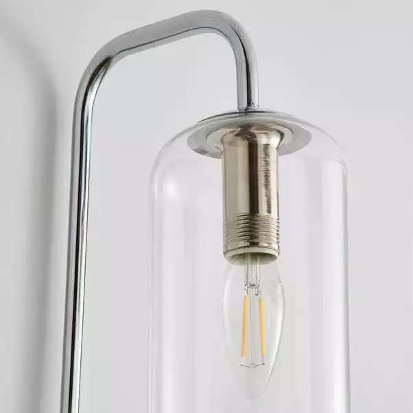 Dunelm Palazzo Clear Wall Light 5 Dunelm Palazzo Clear Wall Light - Image 3