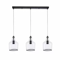 Dunelm Lenny 3 Light Black Diner Ceiling Fitting 12 Dunelm Lenny 3 Light Black Diner Ceiling Fitting -all lighting Sales Store 30753379 alt05