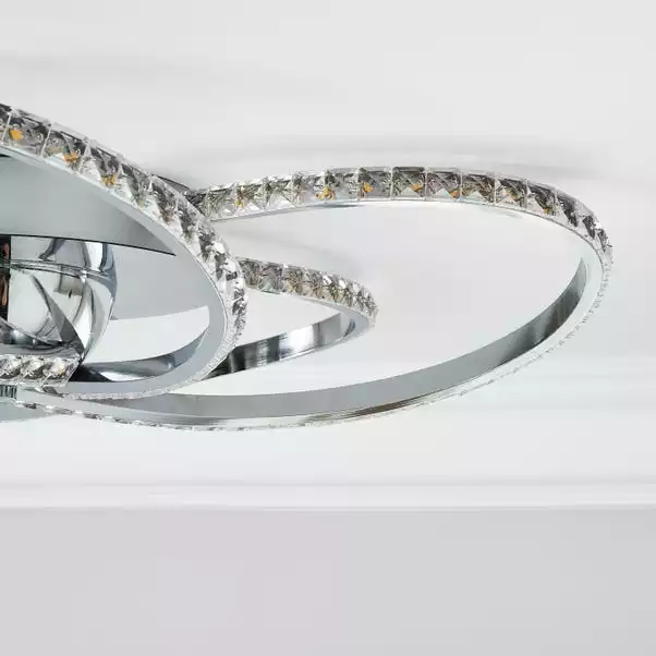 Dunelm Oria 5 Light LED Chrome Ceiling Fitting 5 Dunelm Oria 5 Light LED Chrome Ceiling Fitting - Image 3