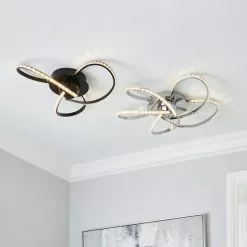 Dunelm Oria 5 Light LED Chrome Ceiling Fitting 13 Dunelm Oria 5 Light LED Chrome Ceiling Fitting -all lighting Sales Store 30753386 alt06