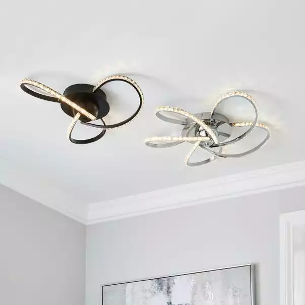 Dunelm Oria 5 Light LED Chrome Ceiling Fitting 8 Dunelm Oria 5 Light LED Chrome Ceiling Fitting - Image 6